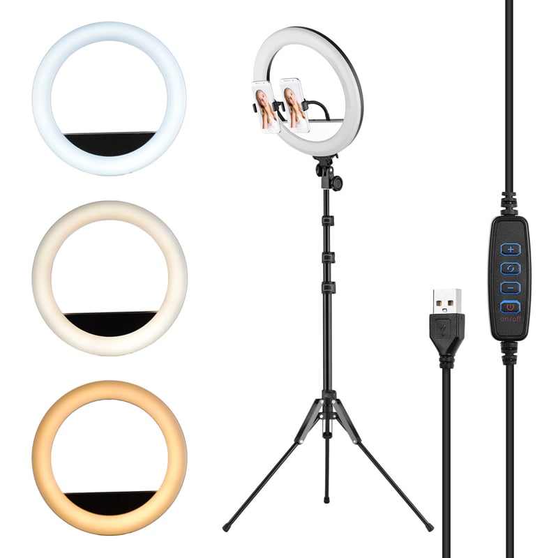 14 Inch LED Ring Light with Tripod Stand - Professional Lighting Kit